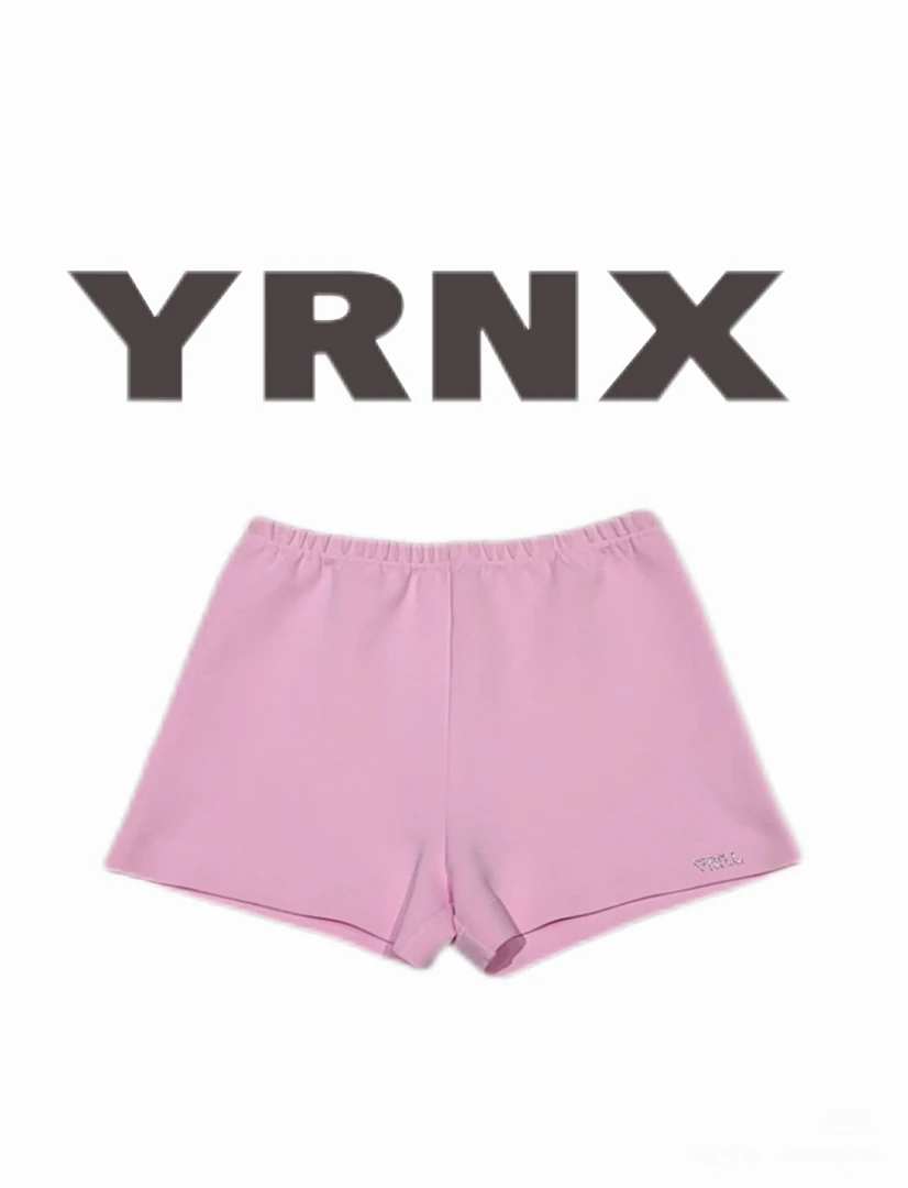 YIRANNAXUAN/伊然納暄小众设计师百搭纯色秋天打底短裤