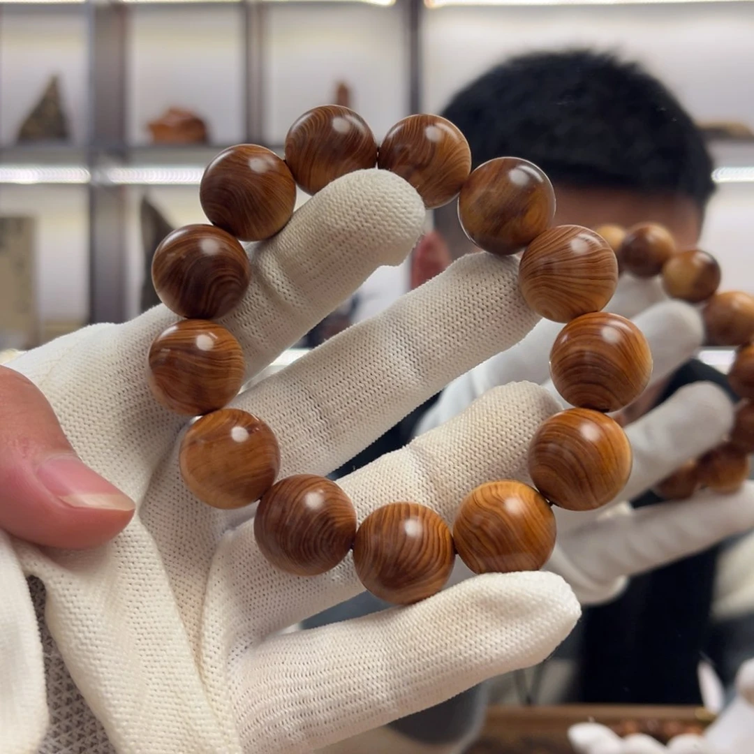 柏木（崖柏）手串/手链18黑油乱纹药香味