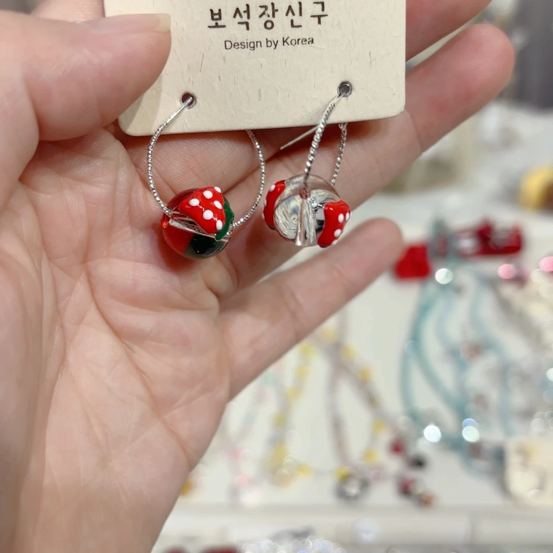 铜合金琉璃925银草莓
