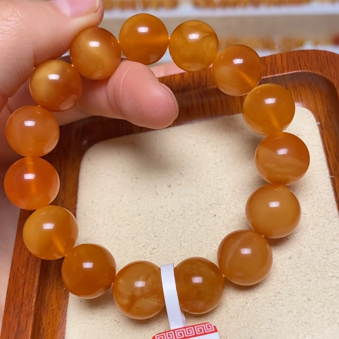 【闪购商品】未镶嵌蜜蜡手链手串