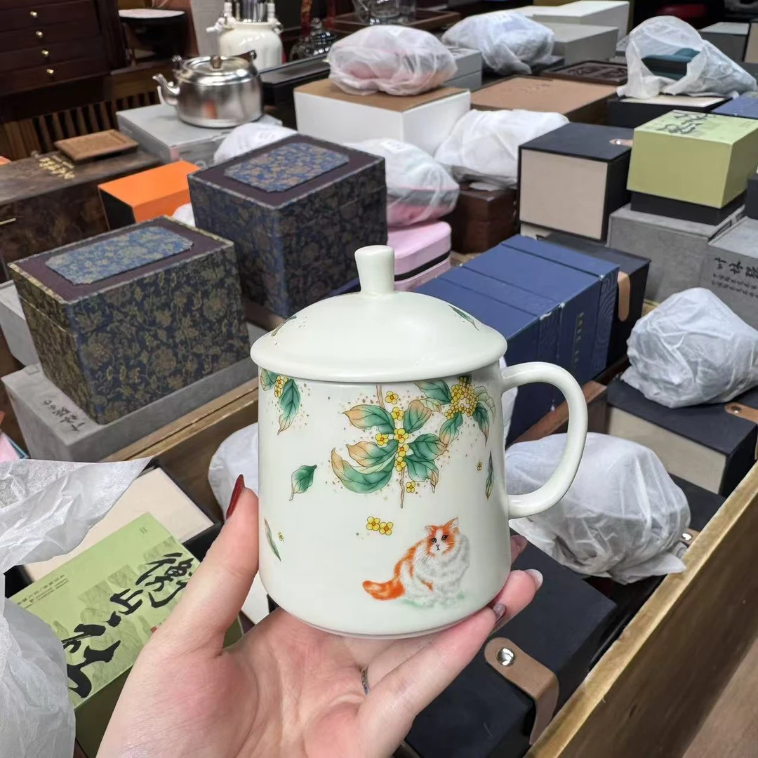 猫咪办公杯 4762