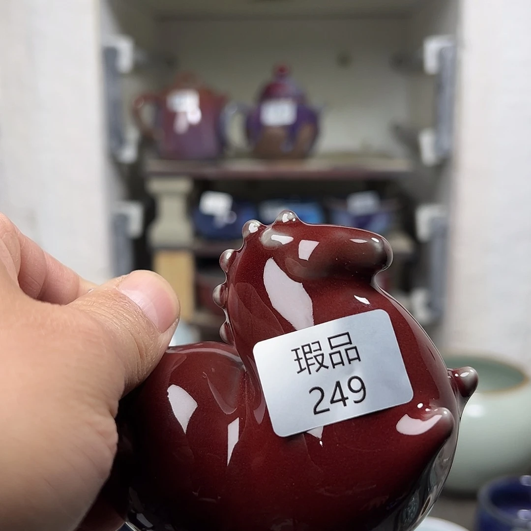 摆件陶窑口自销原矿钧瓷