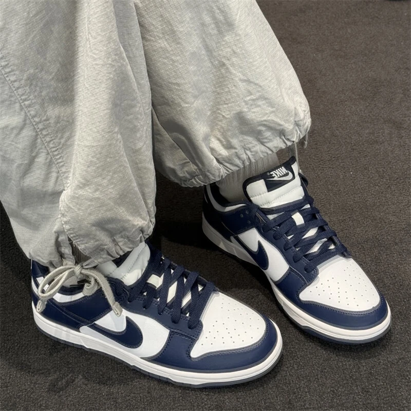 NIKE/耐克男鞋Dunk Low Retro 低帮百搭耐磨运动板鞋 HF5441-107