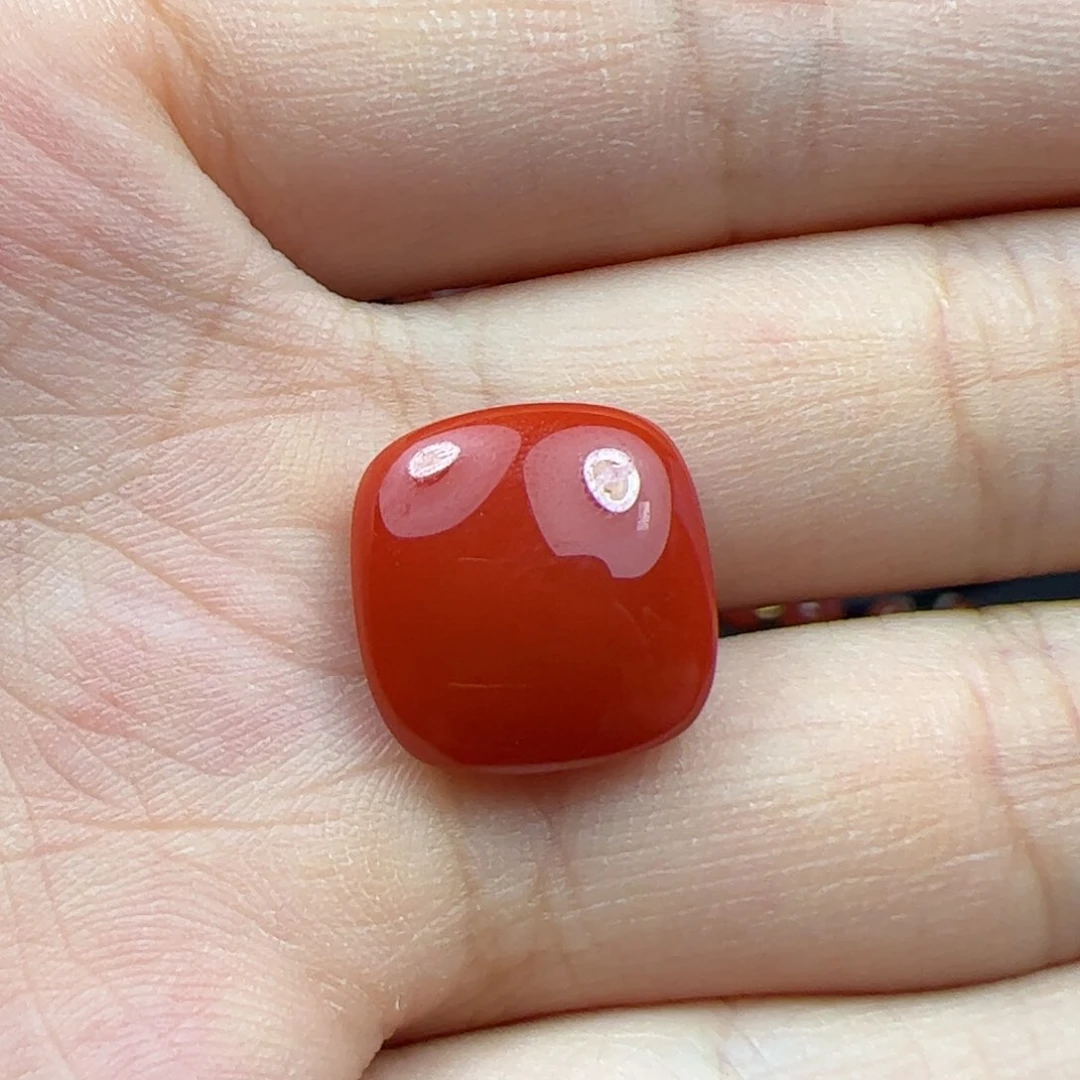 南红玛瑙戒面未镶嵌