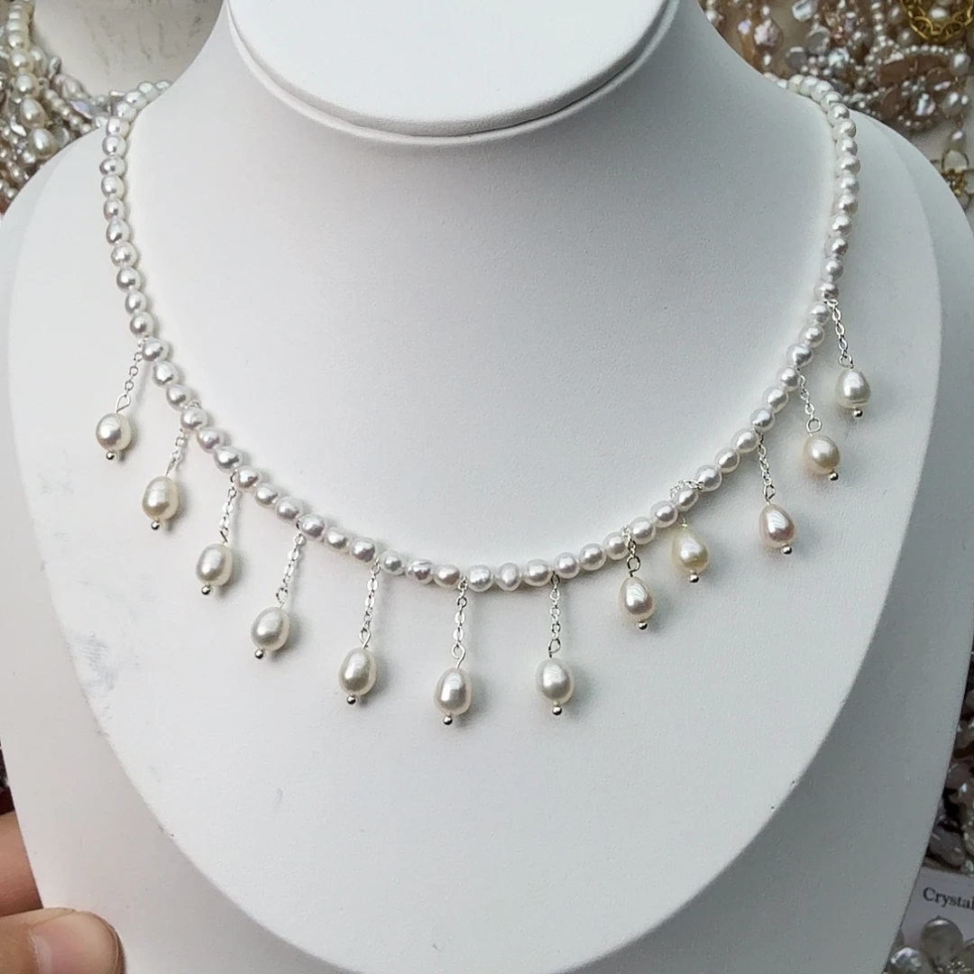 颈饰淡水珍珠未镶嵌