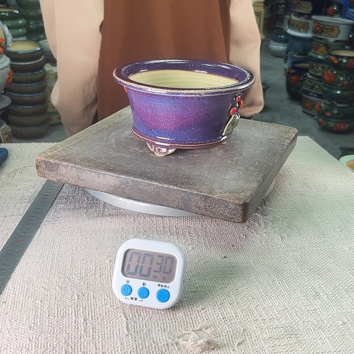泳坤堂石湾花盆陶瓷