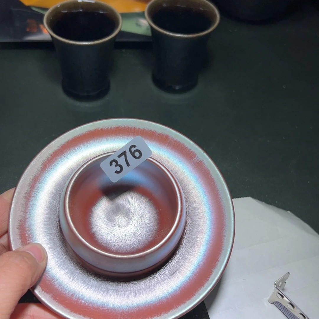 茶盏给**掌全手工原矿原釉建盏