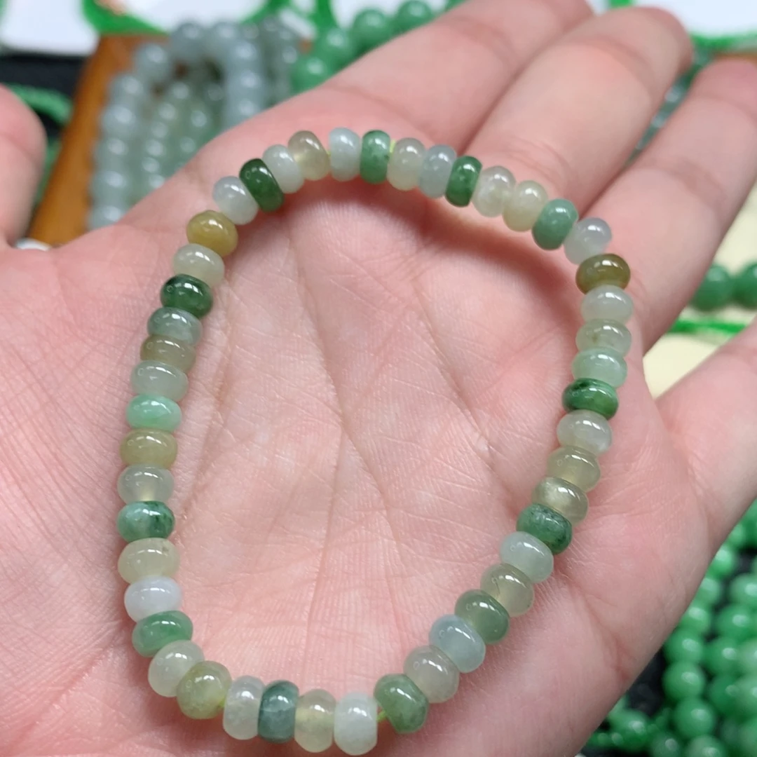 未镶嵌手链翡翠翡翠