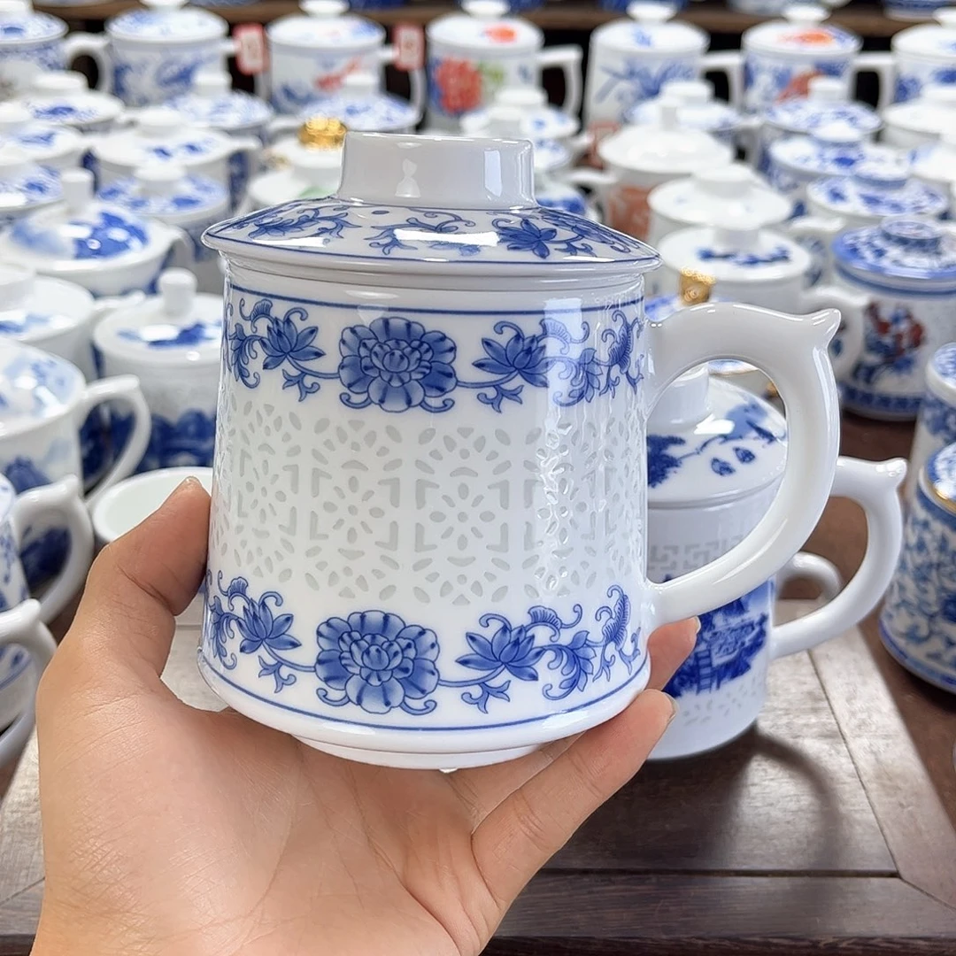 摆件景德镇陶瓷马克杯