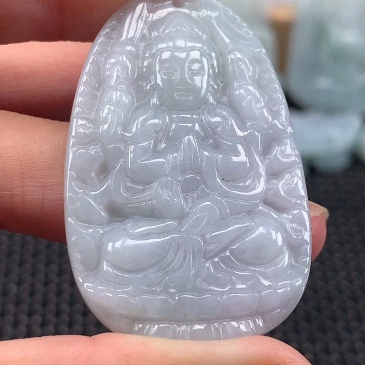 颈饰未镶嵌翡翠千手
