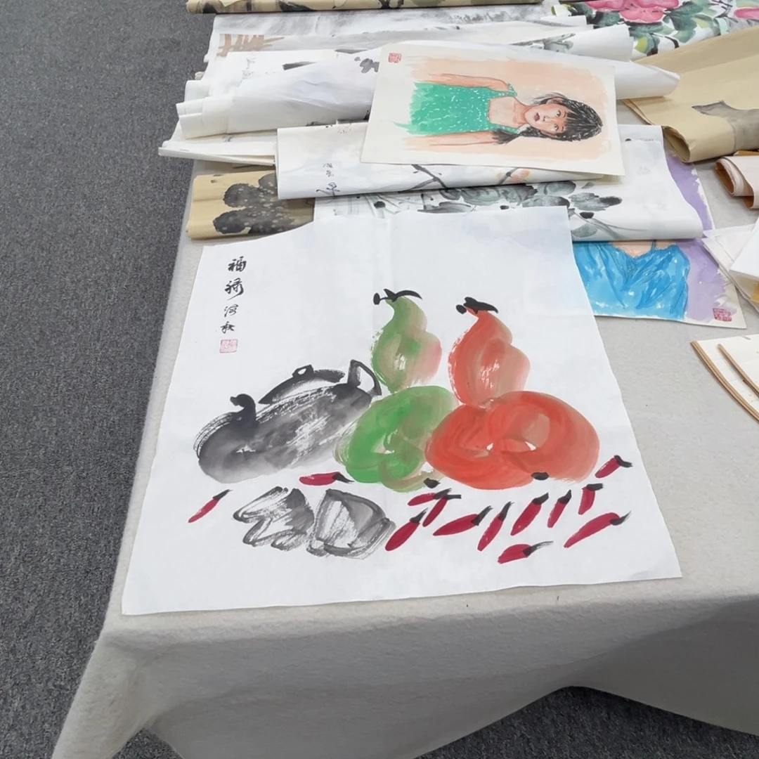 国画绘画作品展览