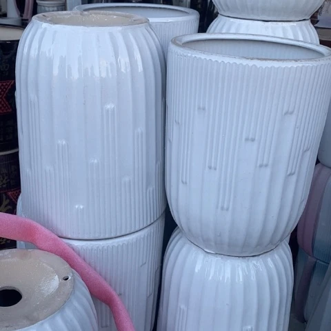 低腰白钢琴中号 口26/33