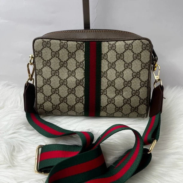 90新 GUCCI/古驰 尔忧中古/单肩包/时尚经典斜挎包00138
