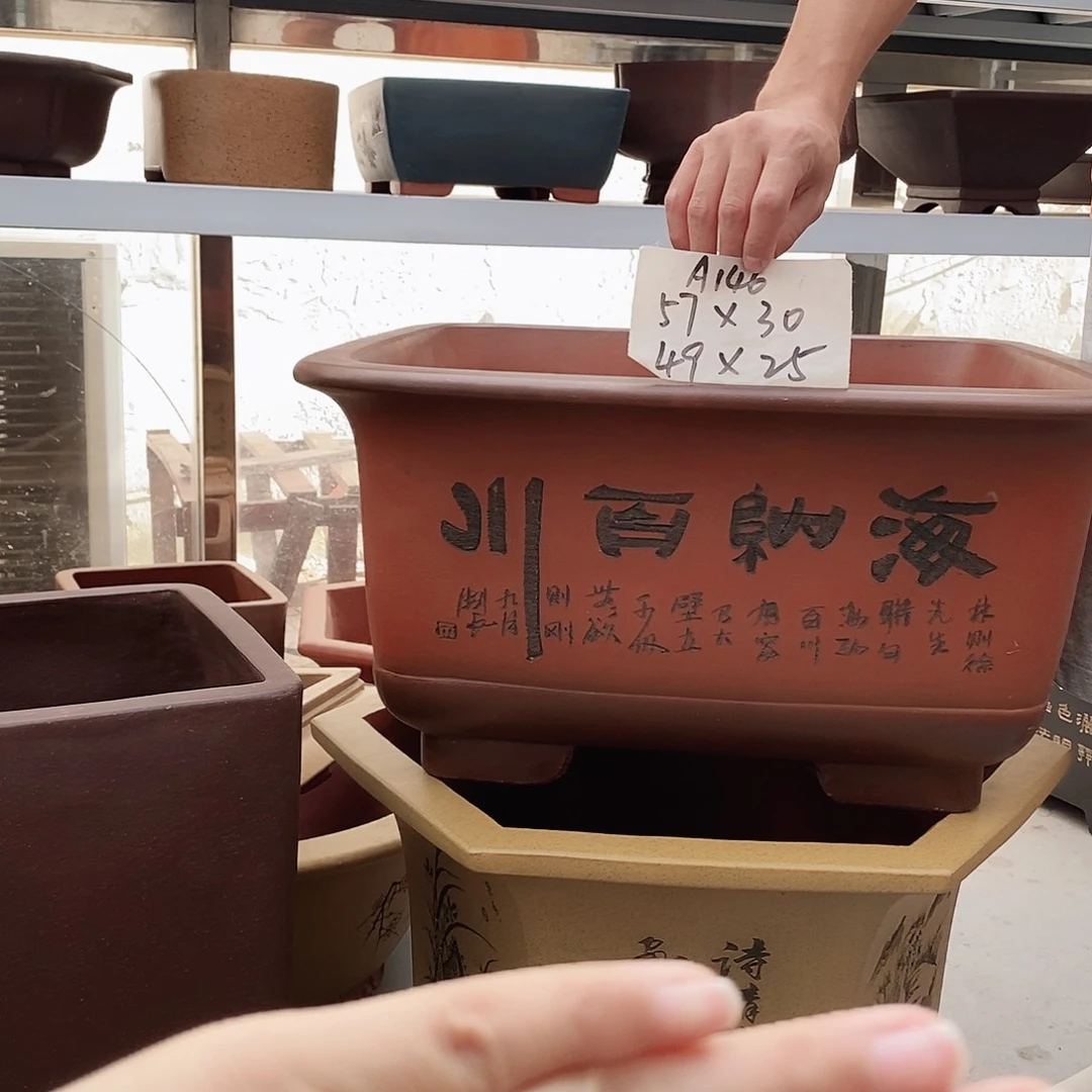 紫砂花盆紫砂花盆