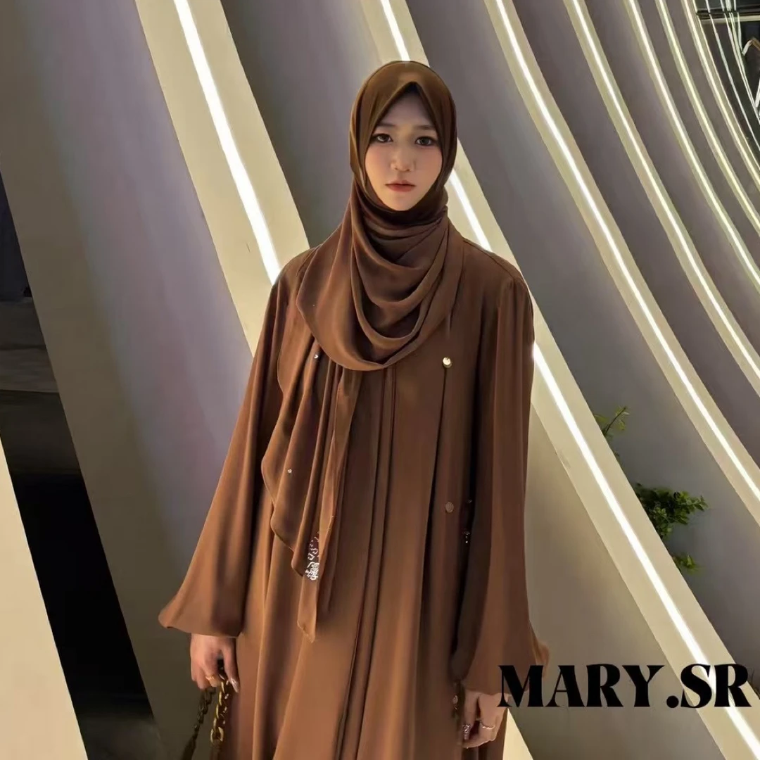 Mary.sr（春花烂漫）新款满天星头套头巾半绕巾