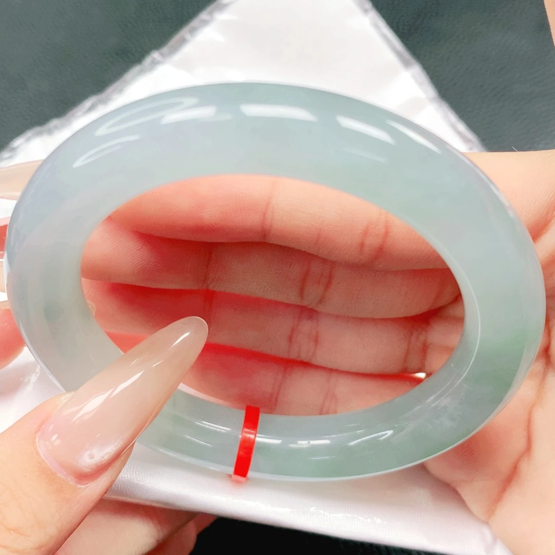 翡翠未镶嵌手镯55