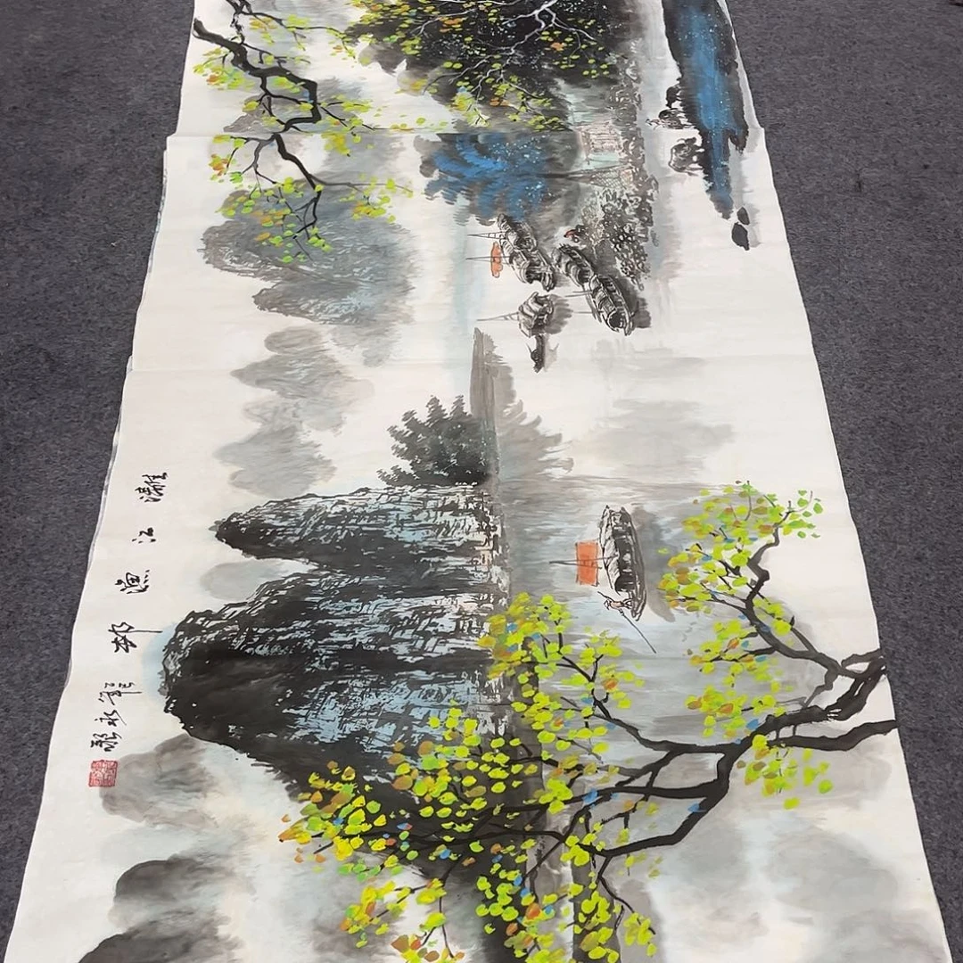 国画L精品国画作品