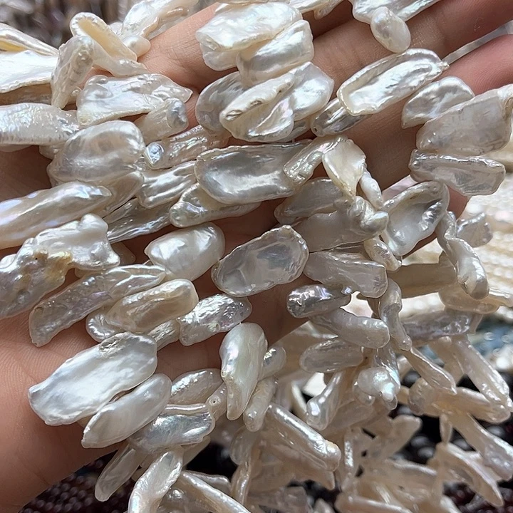 未镶嵌玛瑙/玉髓珠宝半成品一条大花瓣巴洛克珍珠