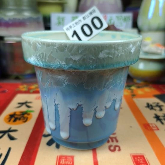 景德镇手工高温陶瓷:内口11高12