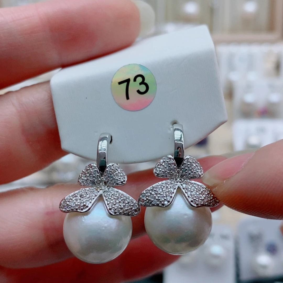 金***华淡水珍珠颈饰银S925镶嵌