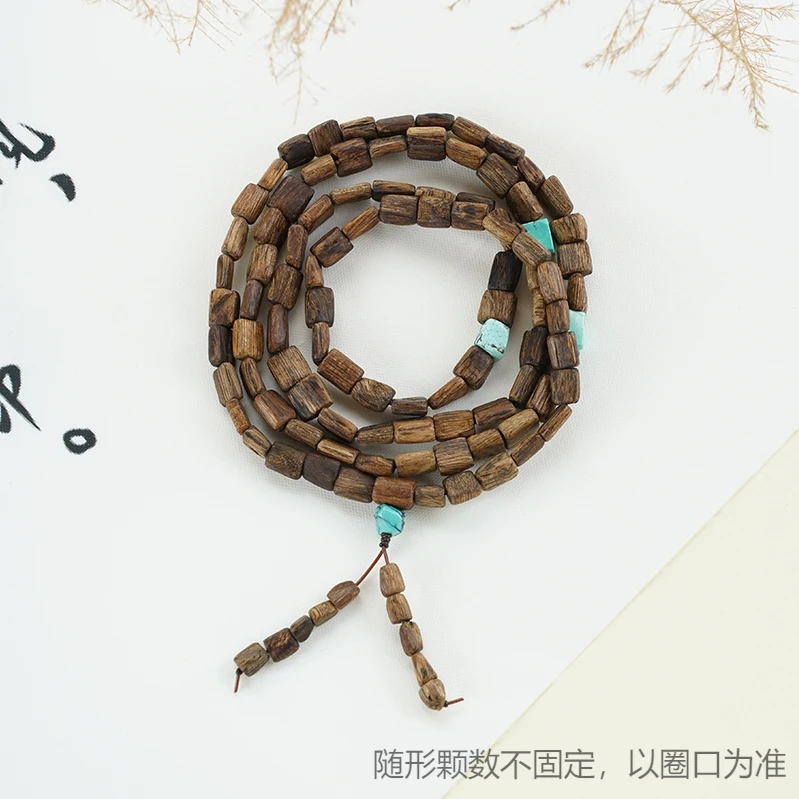 沉香手串【美美同款】随型长串天然沉香手串一条 多样性发货D（460）
