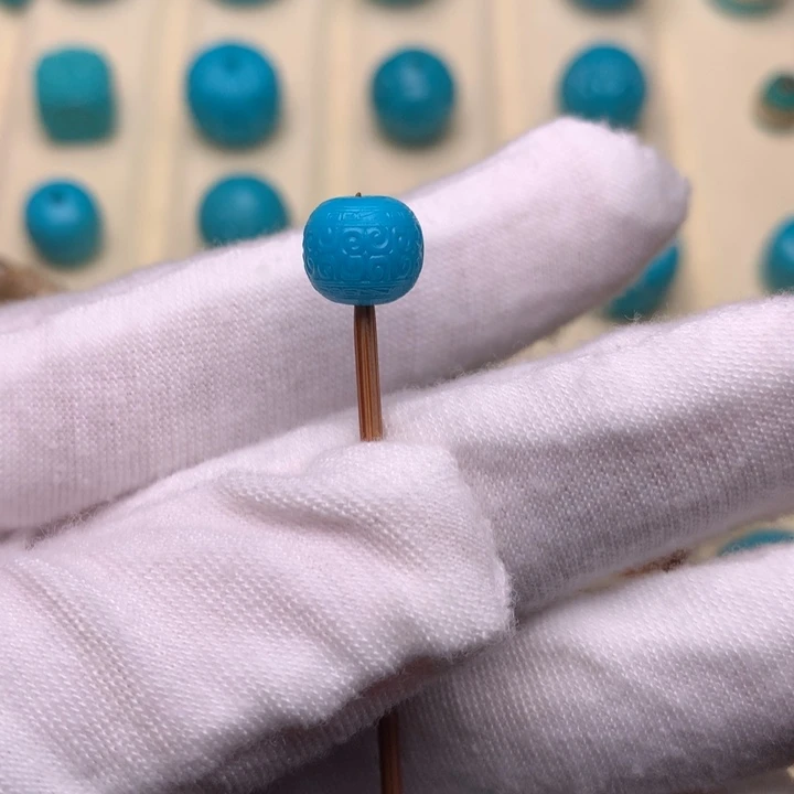 绿松石未镶嵌绿松石回纹8.6