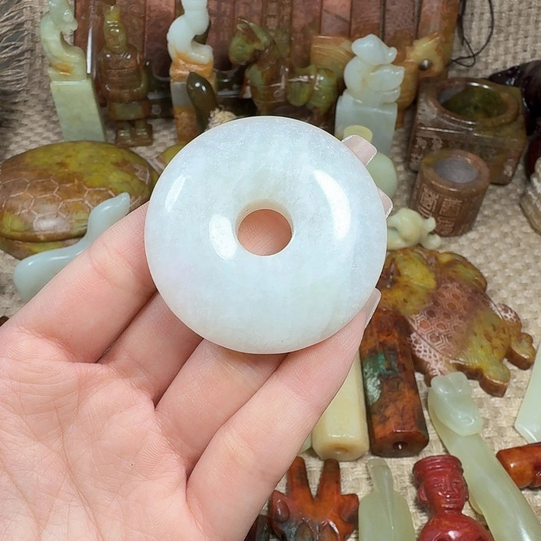 白玉菩提吊坠挂件