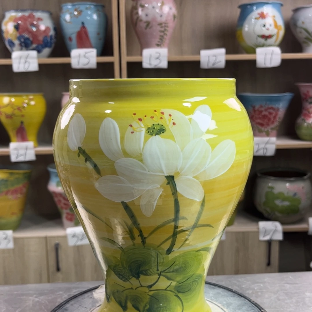 景德镇陶瓷花盆花盆