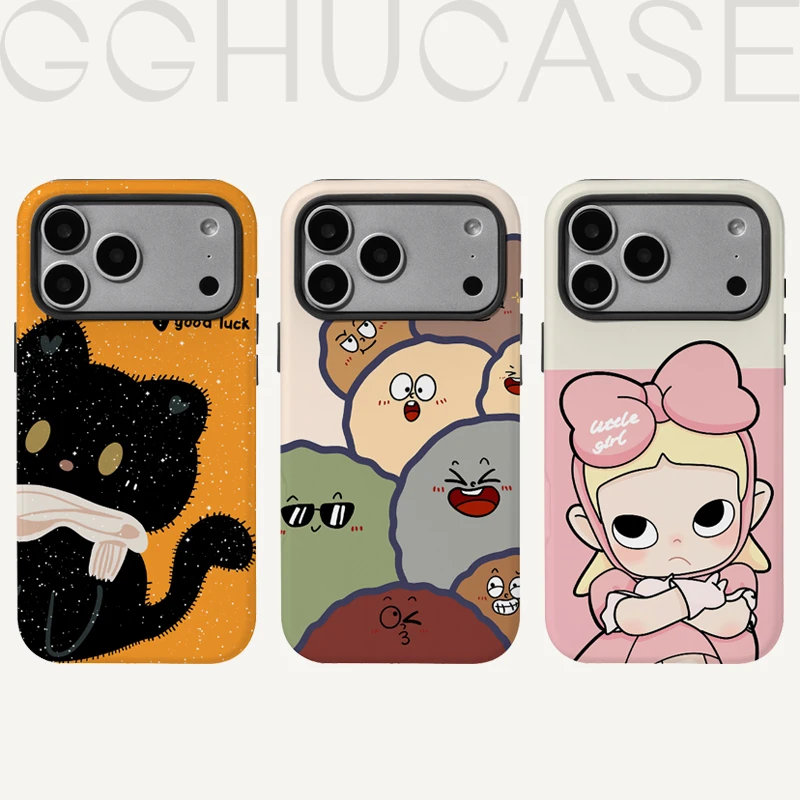 【韩国进口二合一菲林】适用苹果iPhone17promax手机壳全包17pro/17