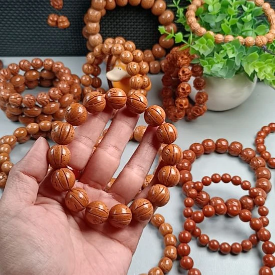 手串桃核铁籽黄桃15