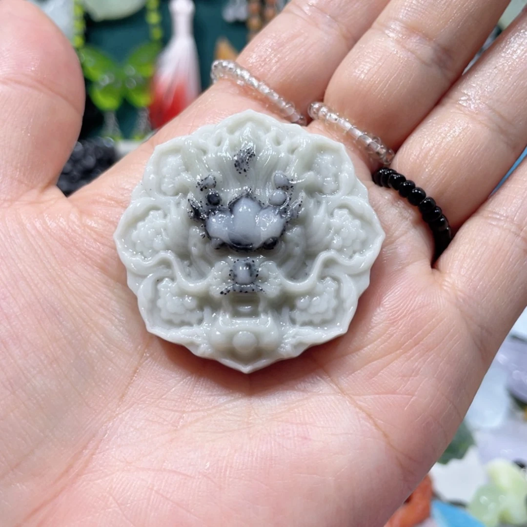 【闪购商品】未镶嵌岫玉颈饰25吊坠