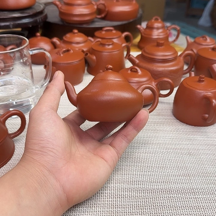 别***恙紫砂壶全手工制作梨型