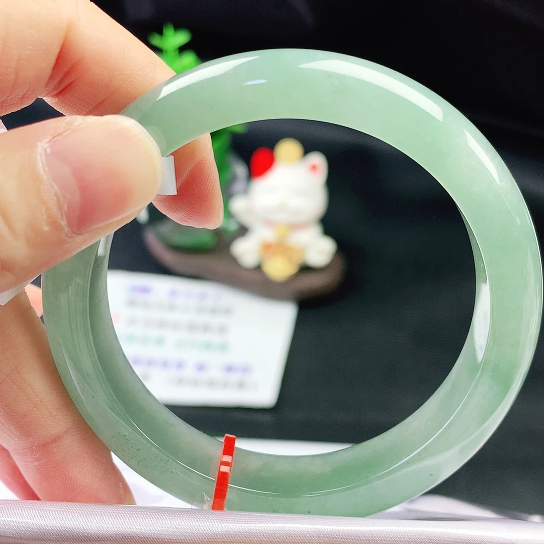 未镶嵌手镯翡翠55圈
