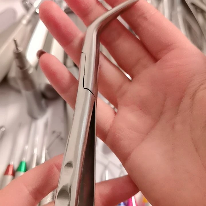 不锈钢微创的残根钳下颌一把