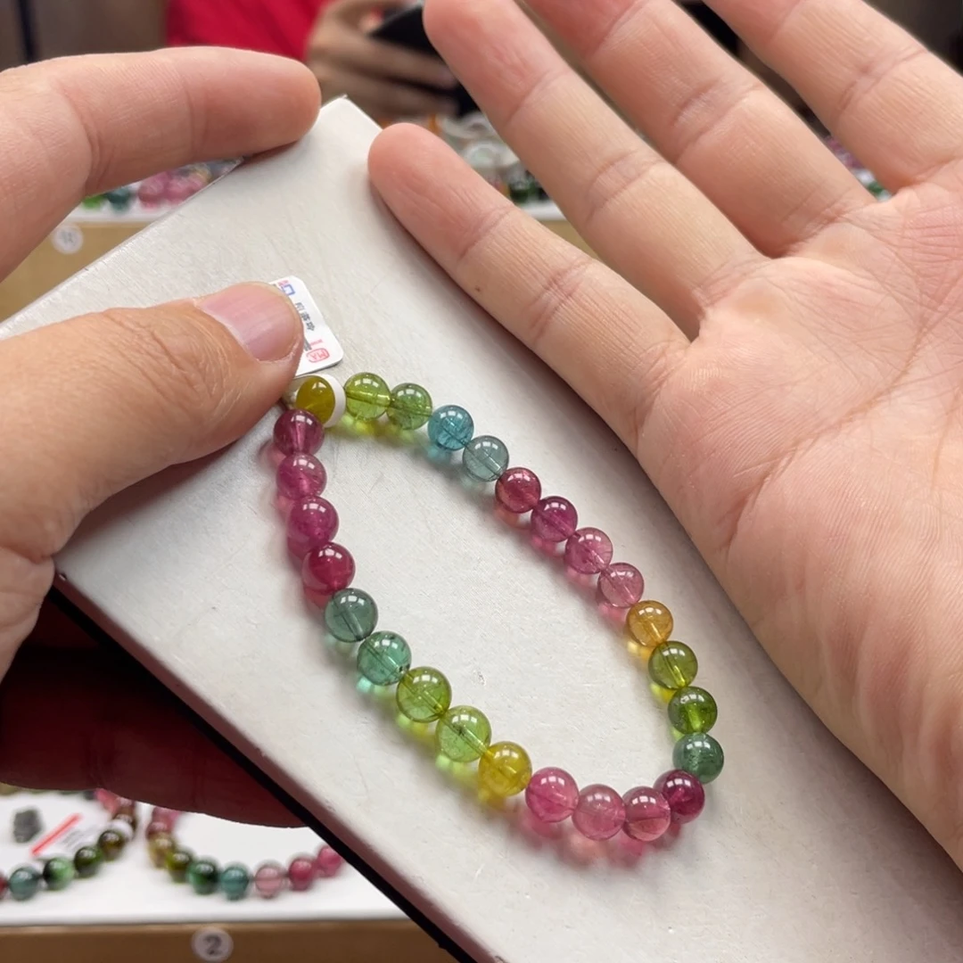 碧玺手串未镶嵌7.mm.mmmmmmmm