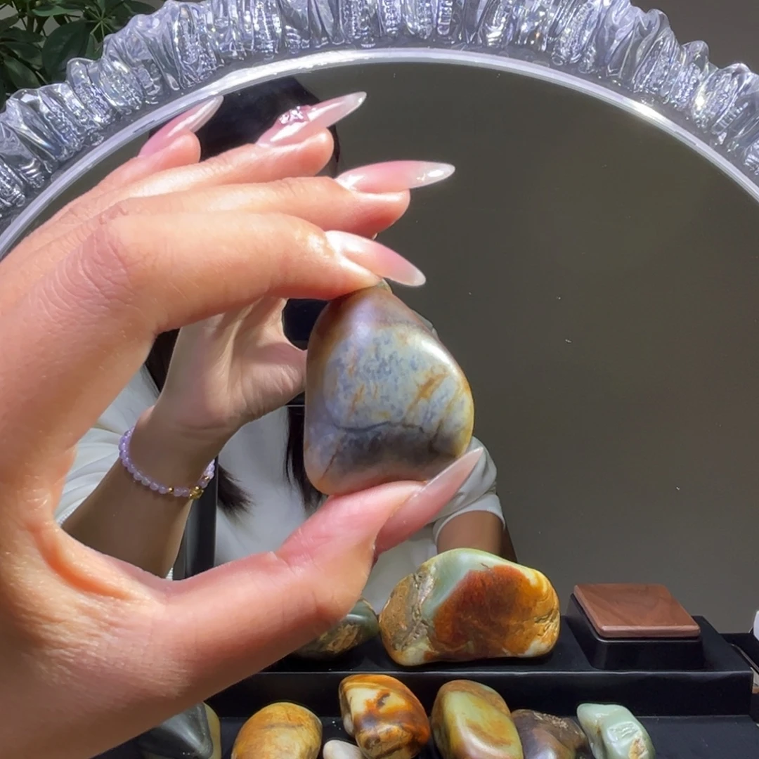 和田玉未镶嵌挂件29.2