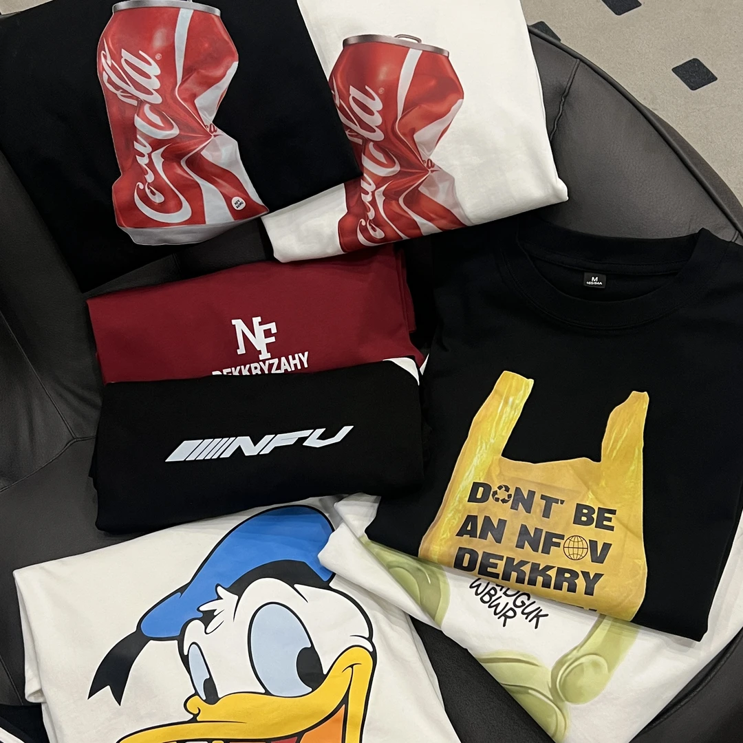 【捡漏链接】清仓重磅纯棉潮牌T恤男女默认微瑕NO退NO换 看好再拍！！