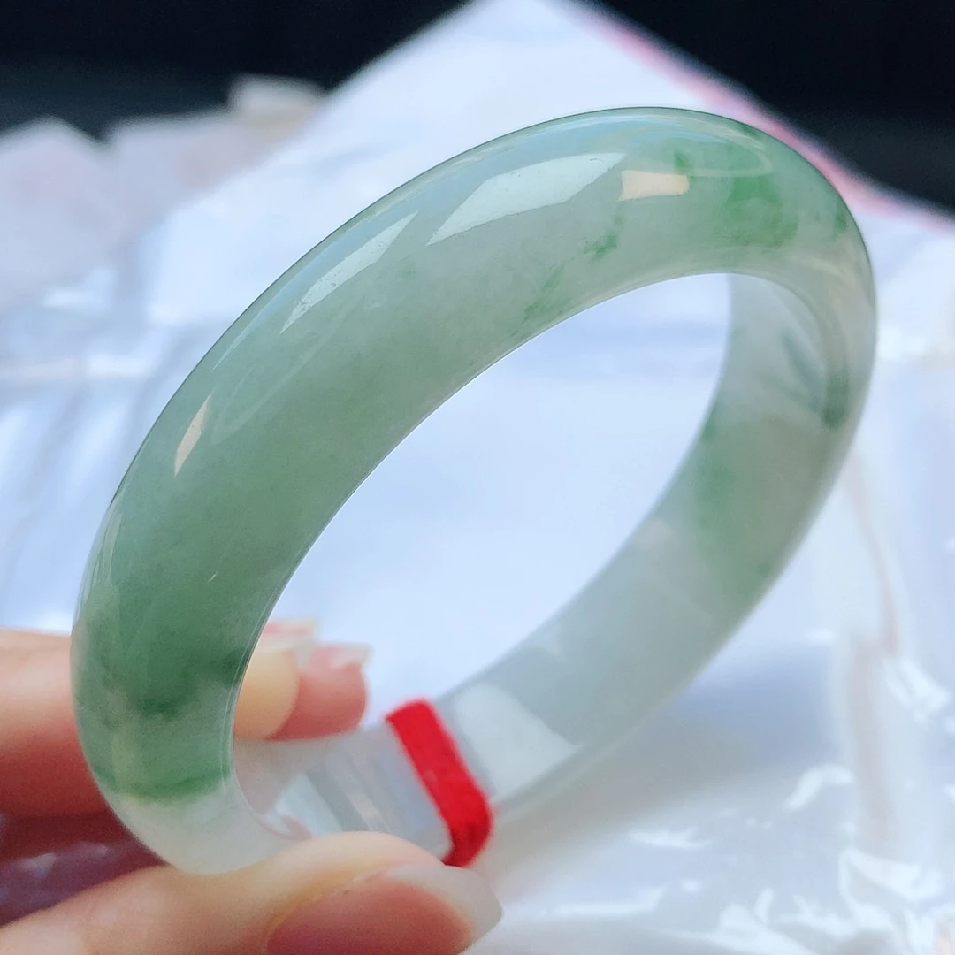 未镶嵌手镯翡翠54圈口882790