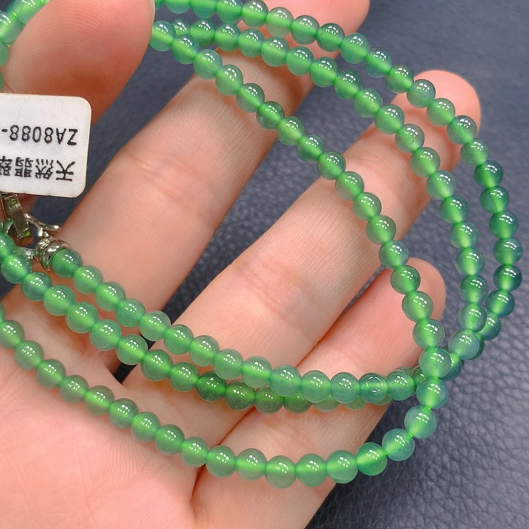 翡翠未镶嵌吊坠(不含链)项链4