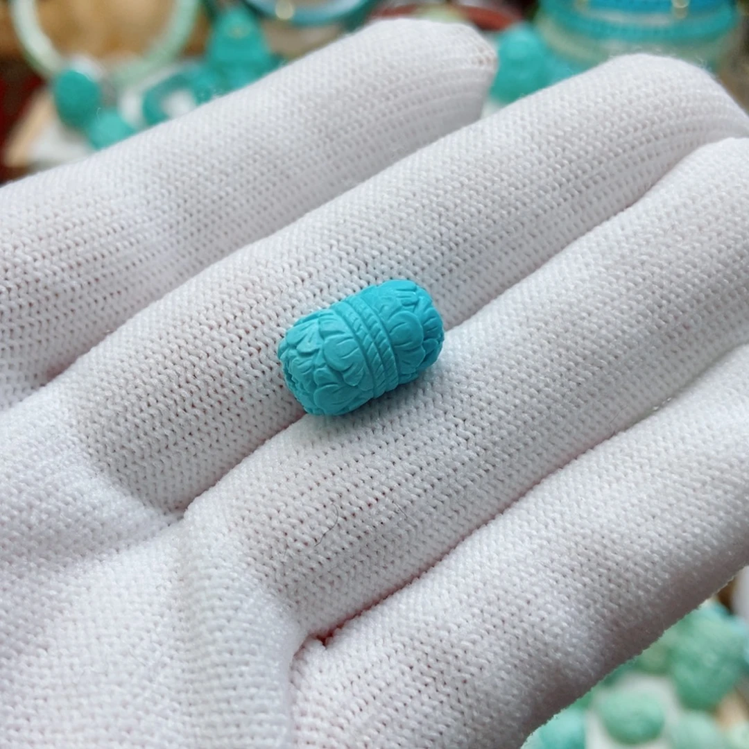 绿松石未镶嵌珠子