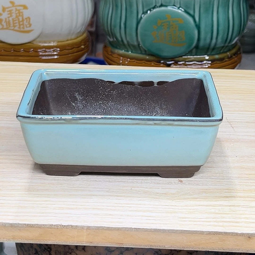 瑕疵陶瓷绿植多肉微瑕花盆口径15*9*6