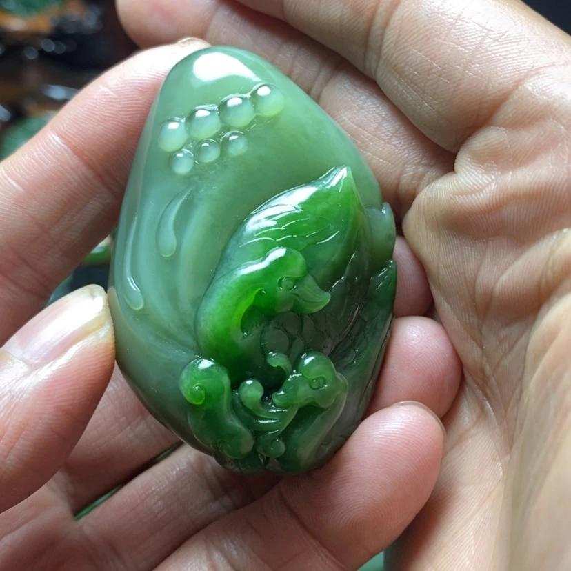 【闪购商品】和田玉（碧玉）把件未镶嵌