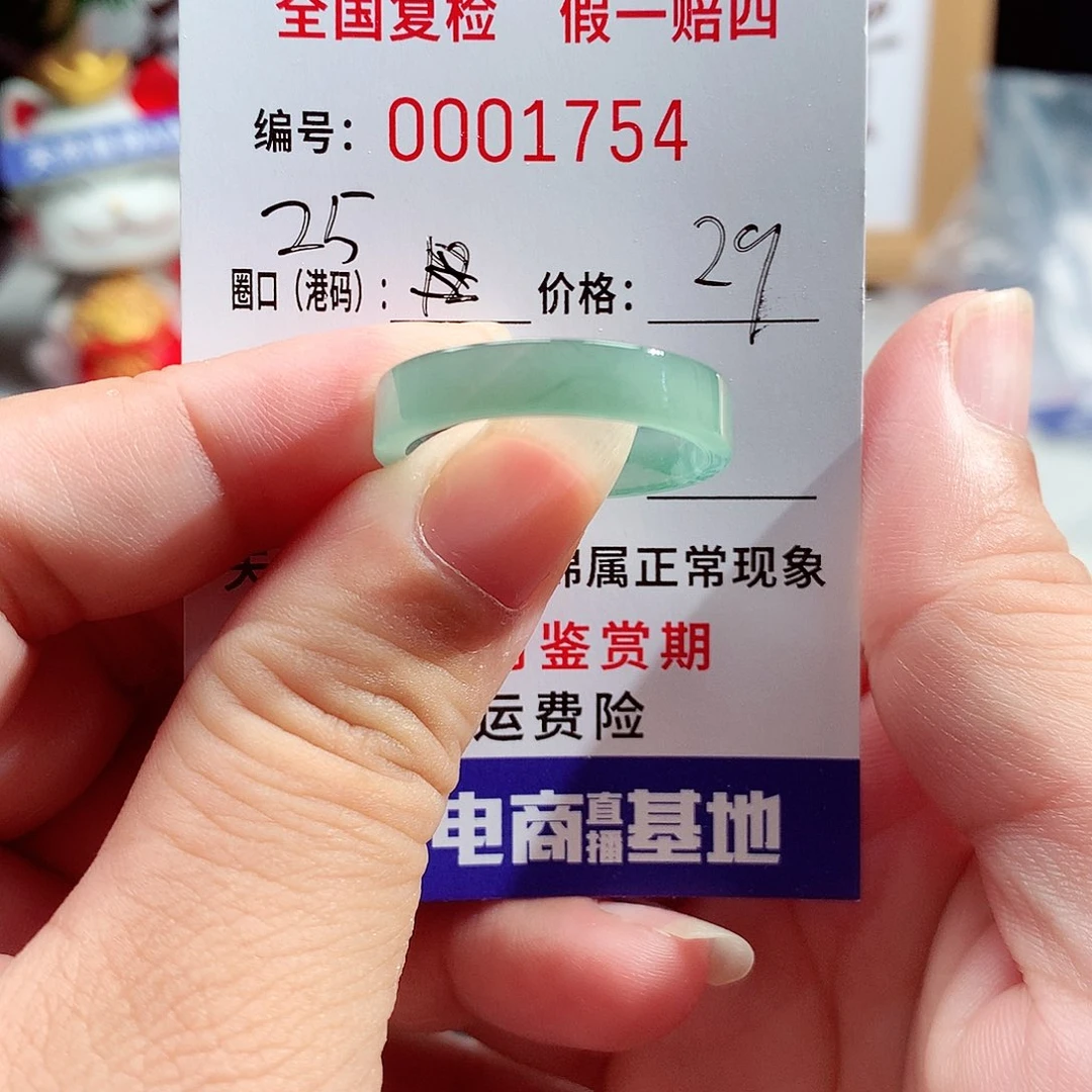 未镶嵌戒指翡翠1754