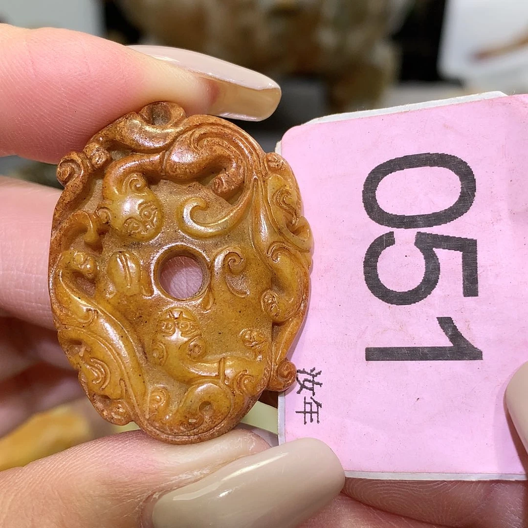 颈饰未镶嵌和田玉