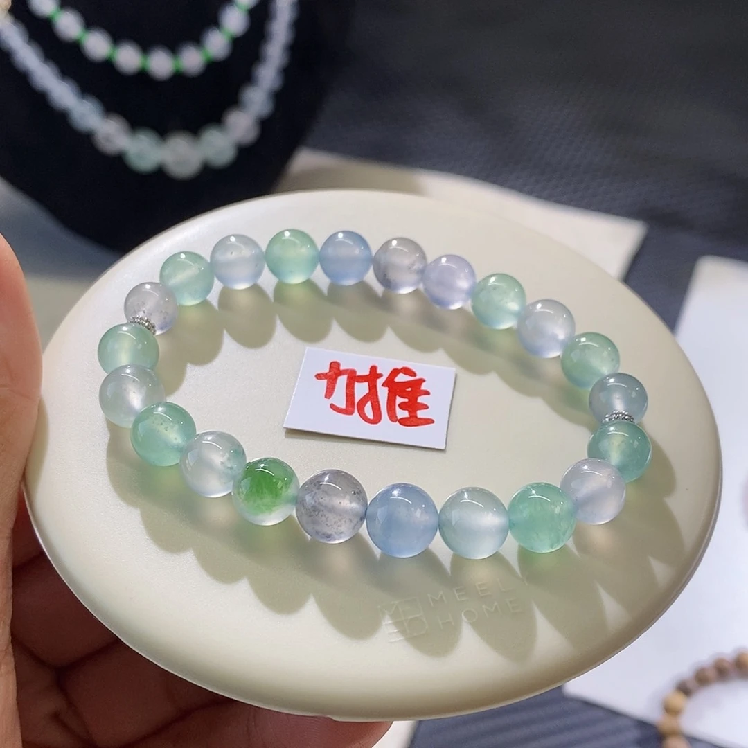翡翠手链未镶嵌力推款高品质手串