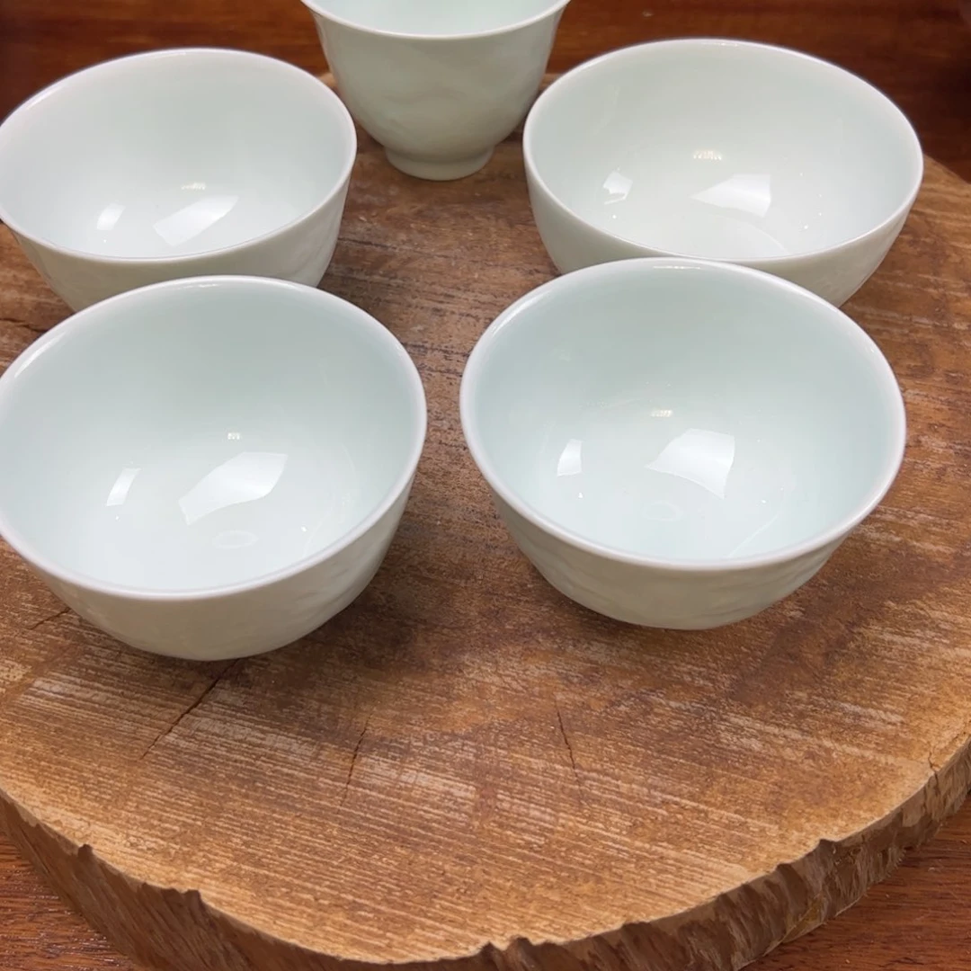 瓷片景德镇陶瓷手工手绘制作1单随机发