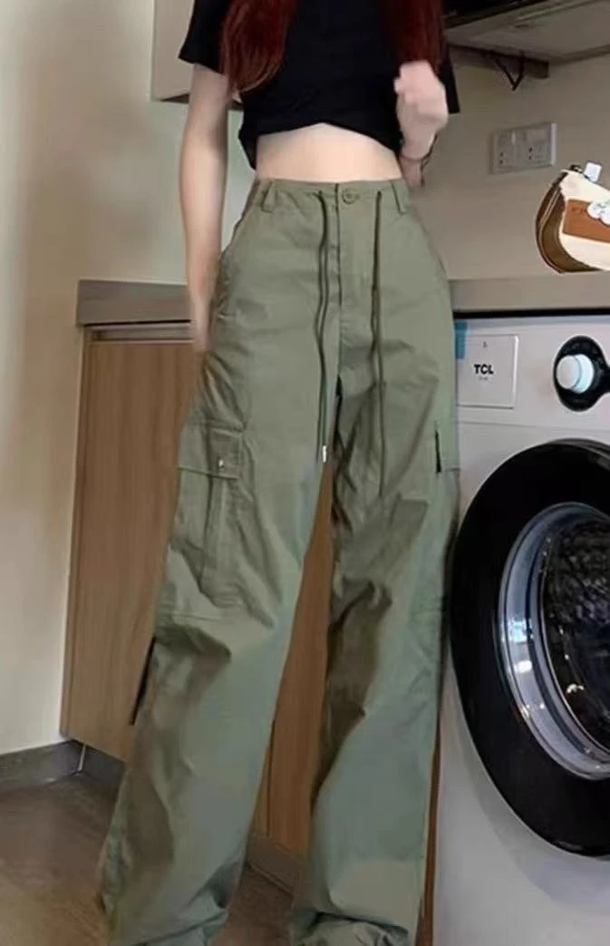 278绿色裤子