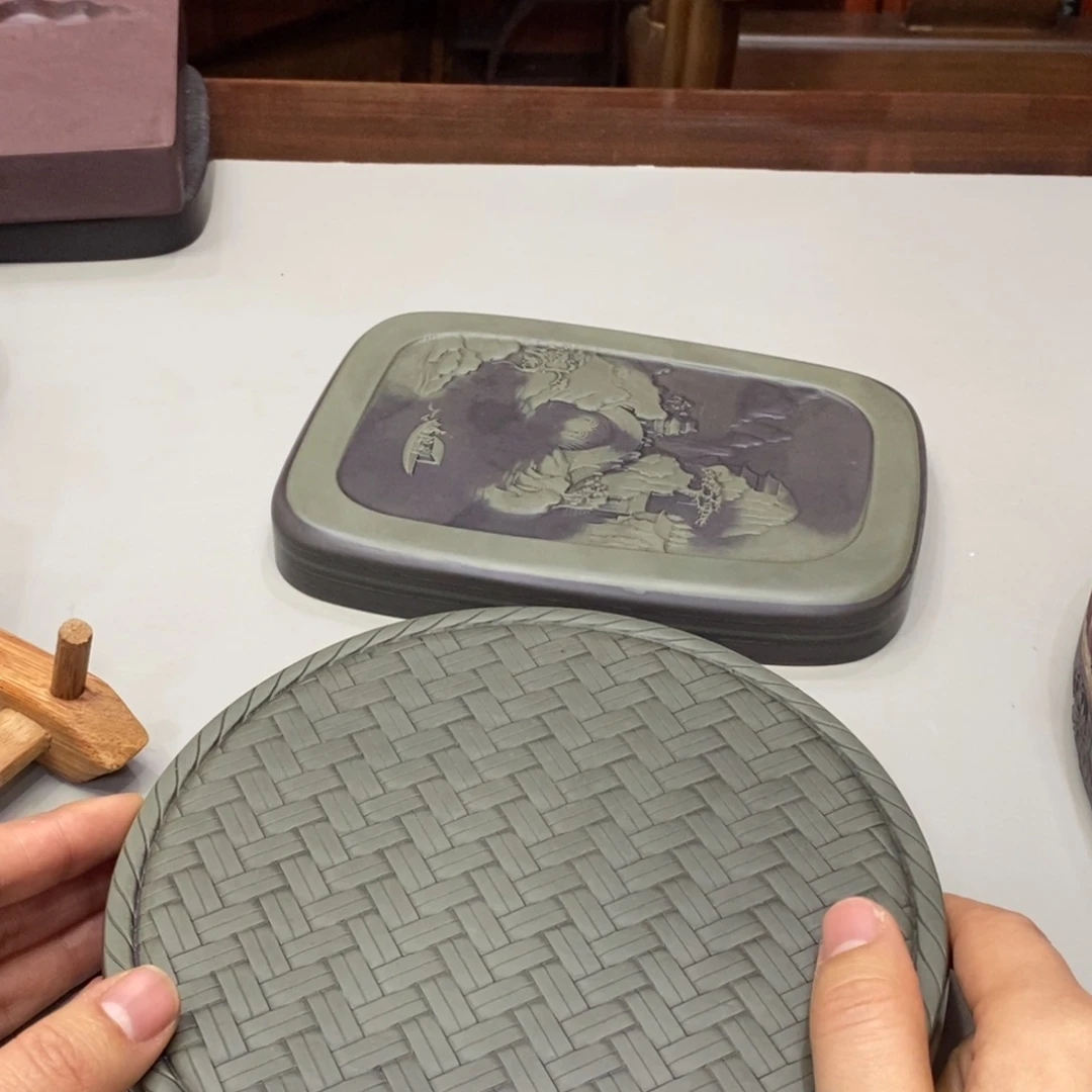 落***雨砚台砚台的设计与