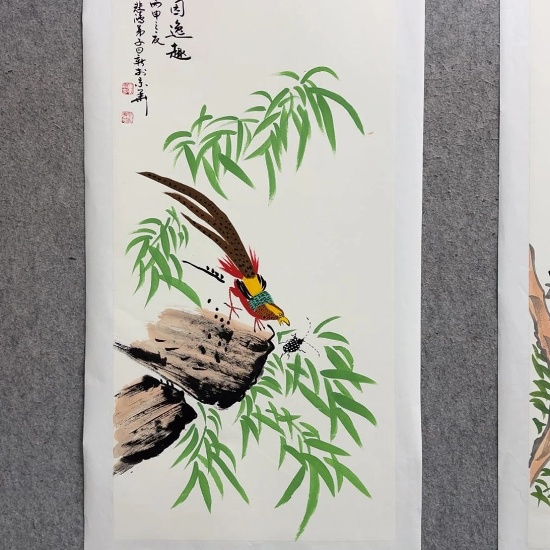 书法作品多次参加