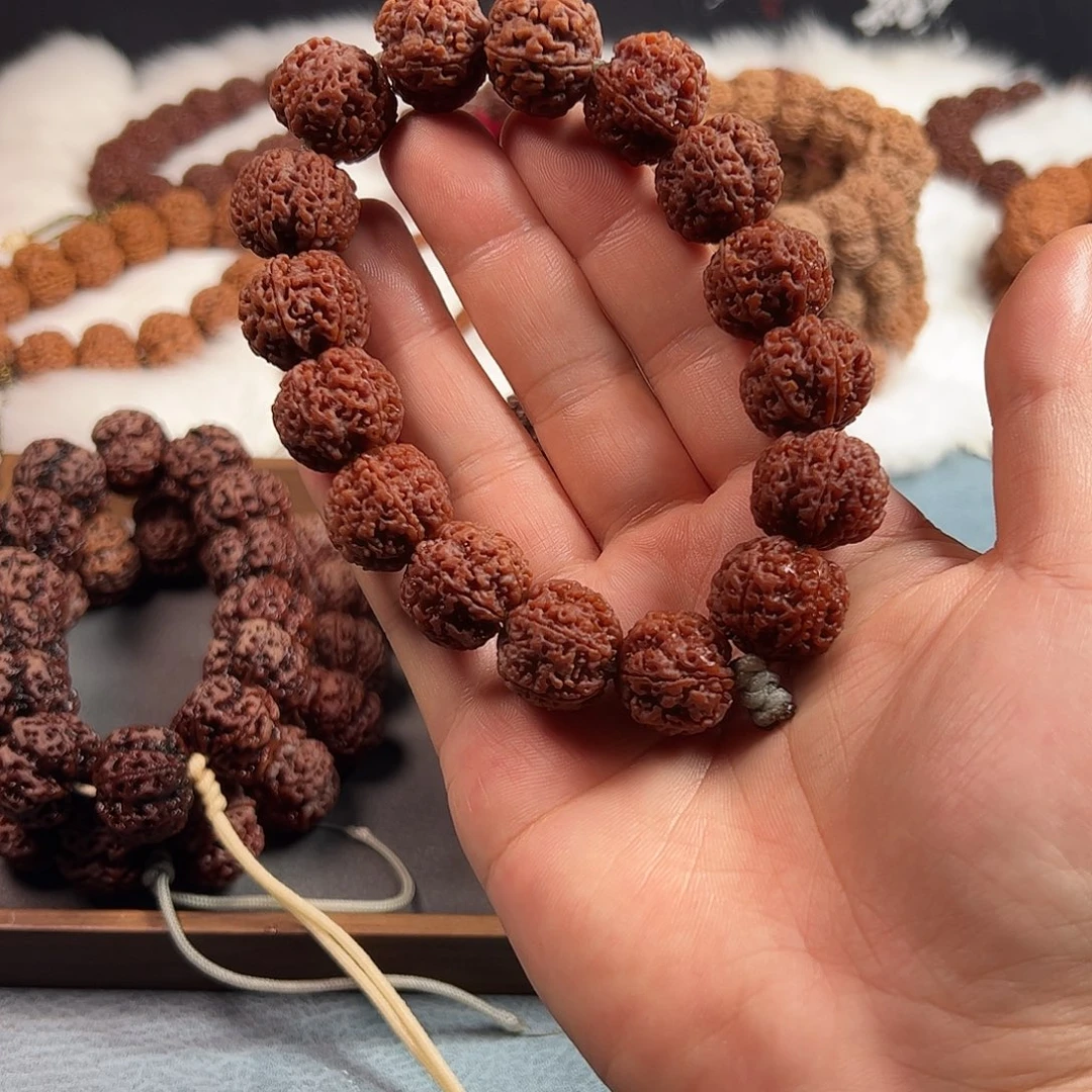 金刚菩提手串蜂窝六瓣超头19